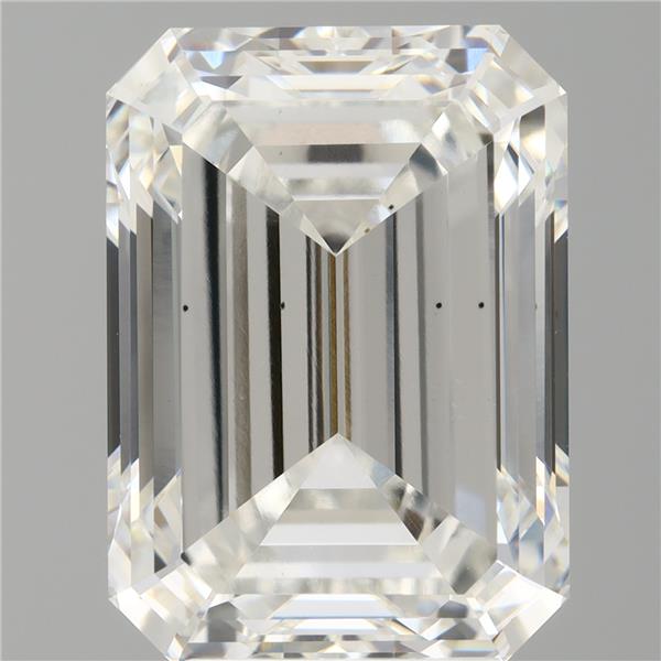 5.50 ct. emerald Lab Grown Diamond front image