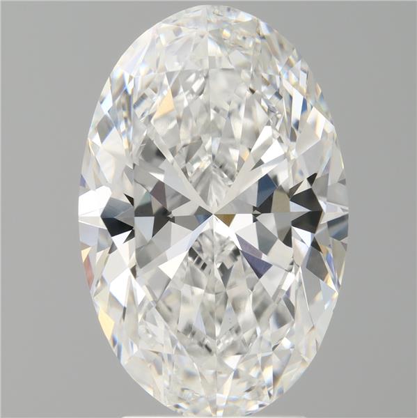 4.02 ct. oval Lab Grown Diamond front image