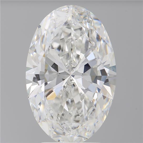 4.03 ct. oval Lab Grown Diamond front image