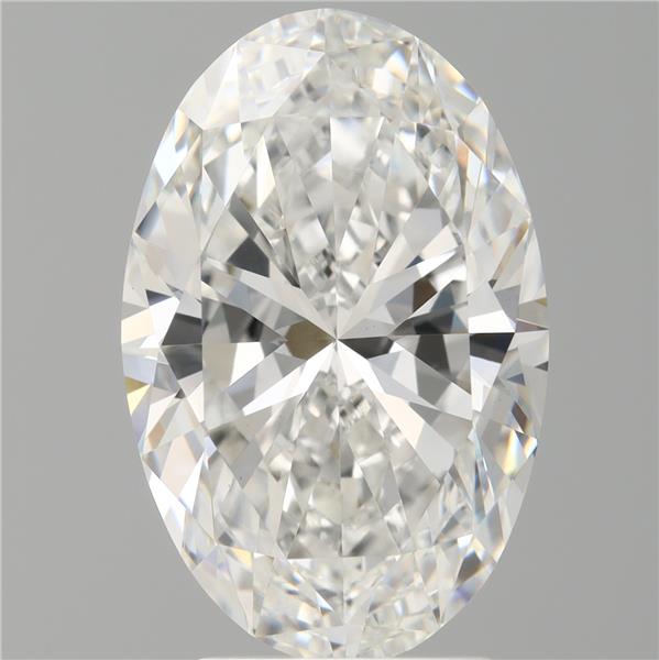 4.02 ct. oval Lab Grown Diamond front image