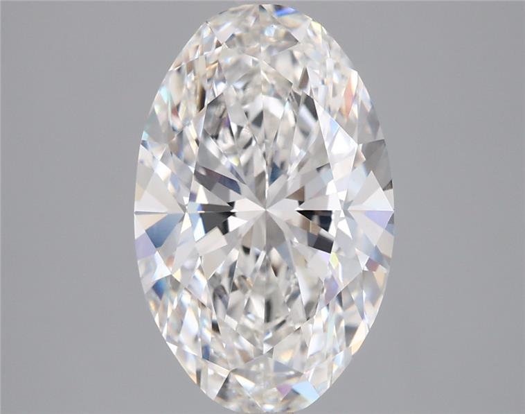3.02 ct. oval Lab Grown Diamond front image