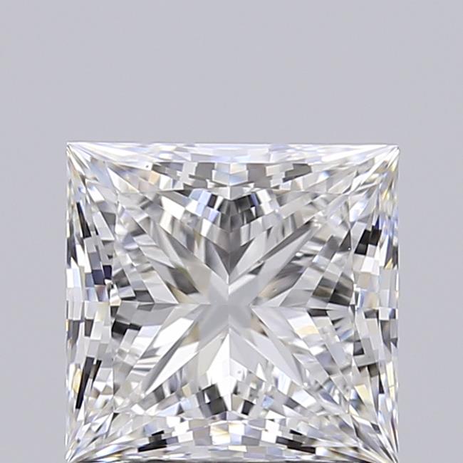 1.74 ct. princess Lab Grown Diamond front image