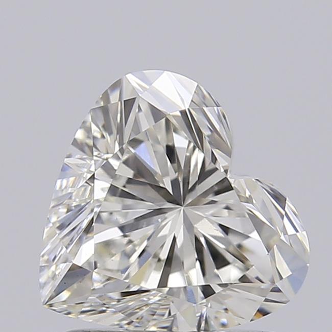1.06 carat f VS1 EX Cut IGI heart diamond
