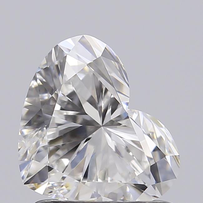 1.07 carat e VS1 EX Cut IGI heart diamond