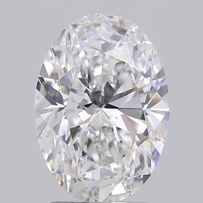 2.00 ct. oval Lab Grown Diamond front image