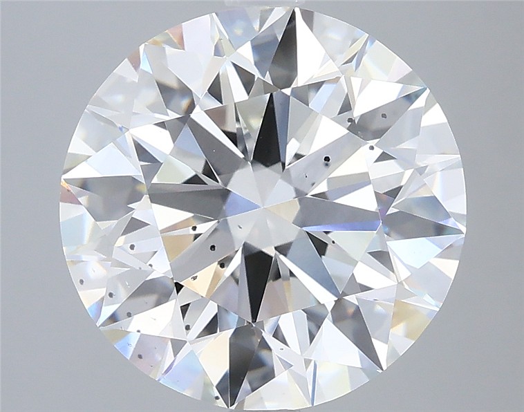 4.90 ct. round Lab Grown Diamond front image