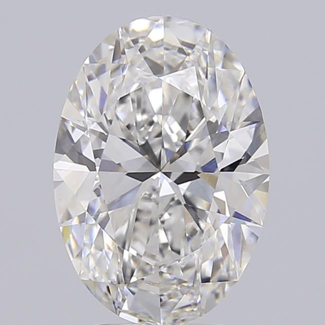 3.84 ct. oval Lab Grown Diamond front image