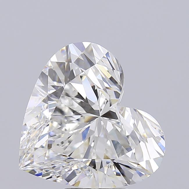 7.01 ct. heart Lab Grown Diamond front image