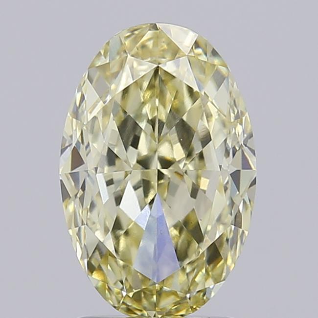 2.35 ct. oval Lab Grown Diamond front image