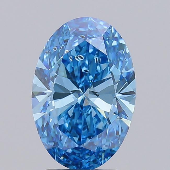 2.54 ct. oval Lab Grown Diamond front image