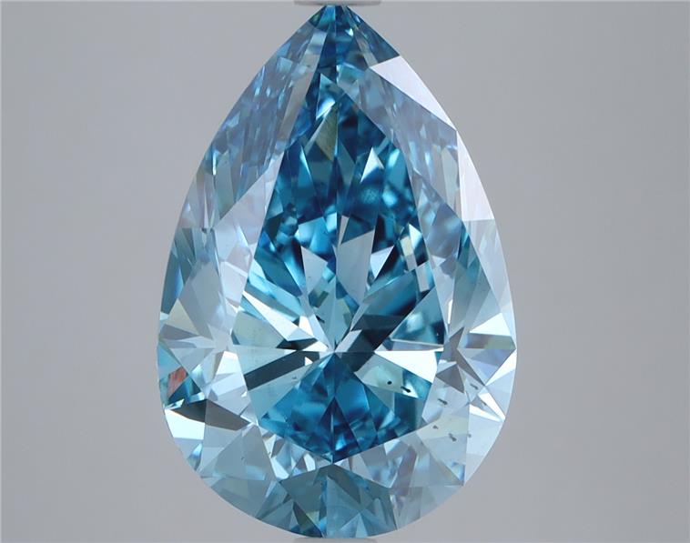 5.76 ct. pear Lab Grown Diamond front image