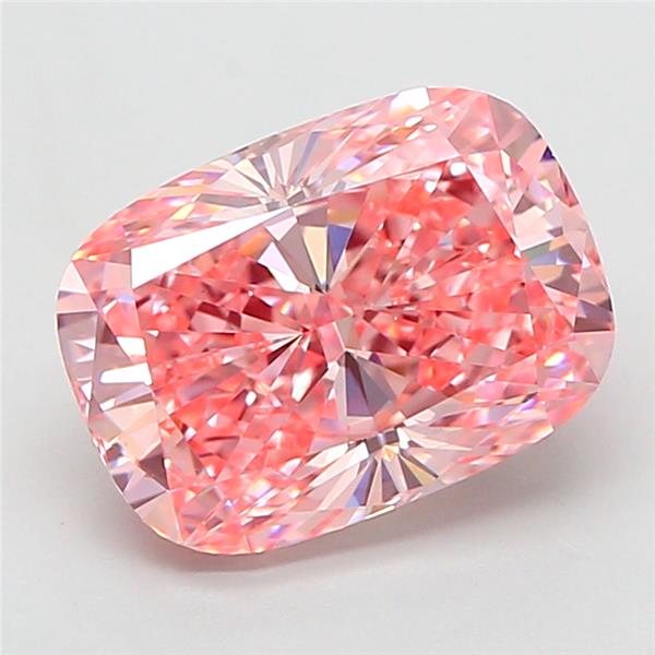 3.04 ct. cushion Lab Grown Diamond front image
