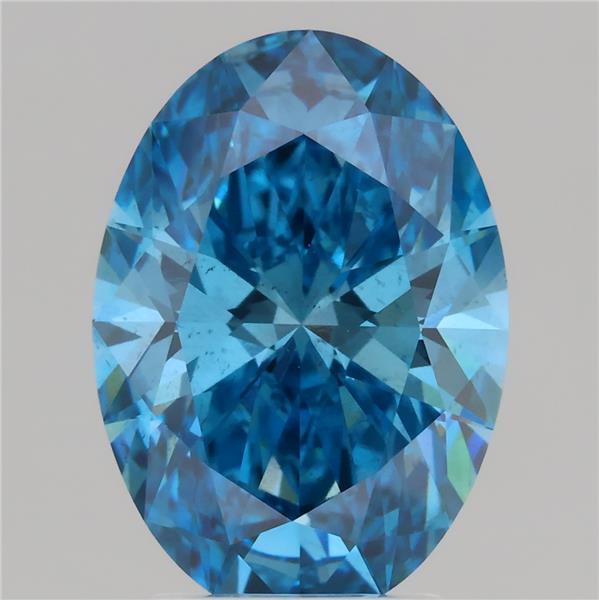 3.09 ct. oval Lab Grown Diamond front image