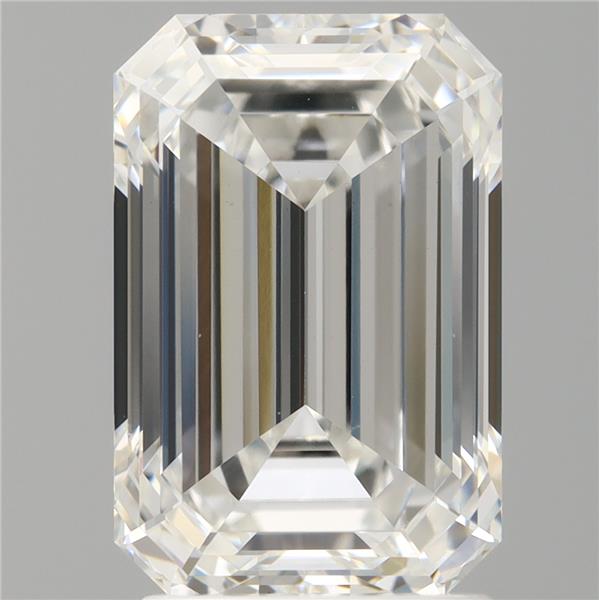 2.59 ct. emerald Lab Grown Diamond front image
