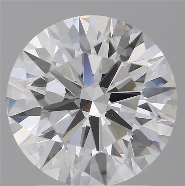 2.45 ct. round Lab Grown Diamond front image
