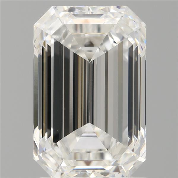 2.10 ct. emerald Lab Grown Diamond front image