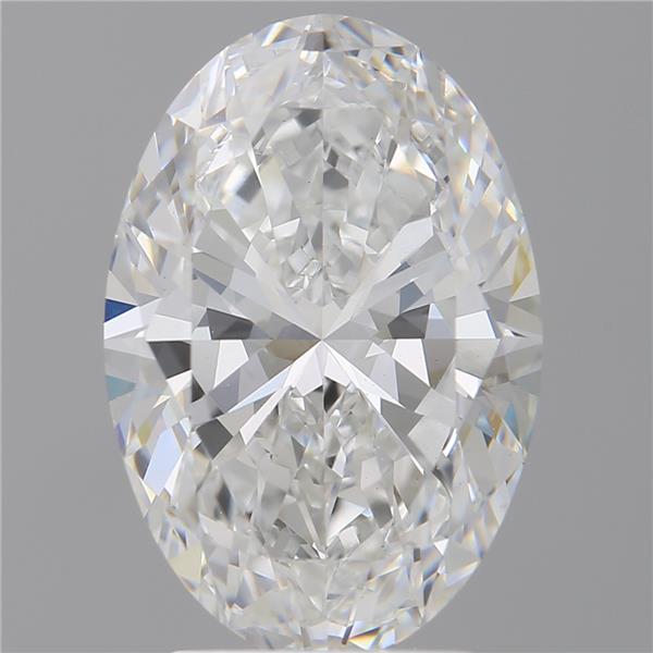3.51 ct. oval Lab Grown Diamond front image