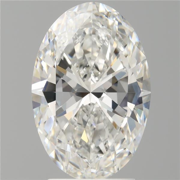 3.08 ct. oval Lab Grown Diamond front image