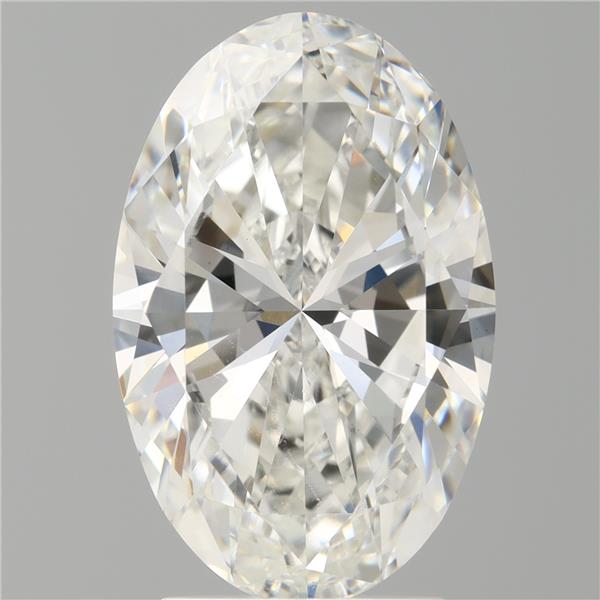 3.01 ct. oval Lab Grown Diamond front image