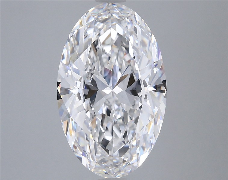 5.01 ct. oval Lab Grown Diamond front image