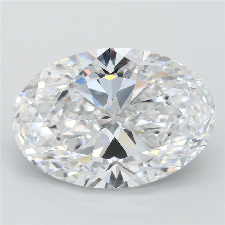 3.77 ct. oval Lab Grown Diamond front image
