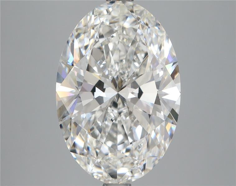 5.07 ct. oval Lab Grown Diamond front image