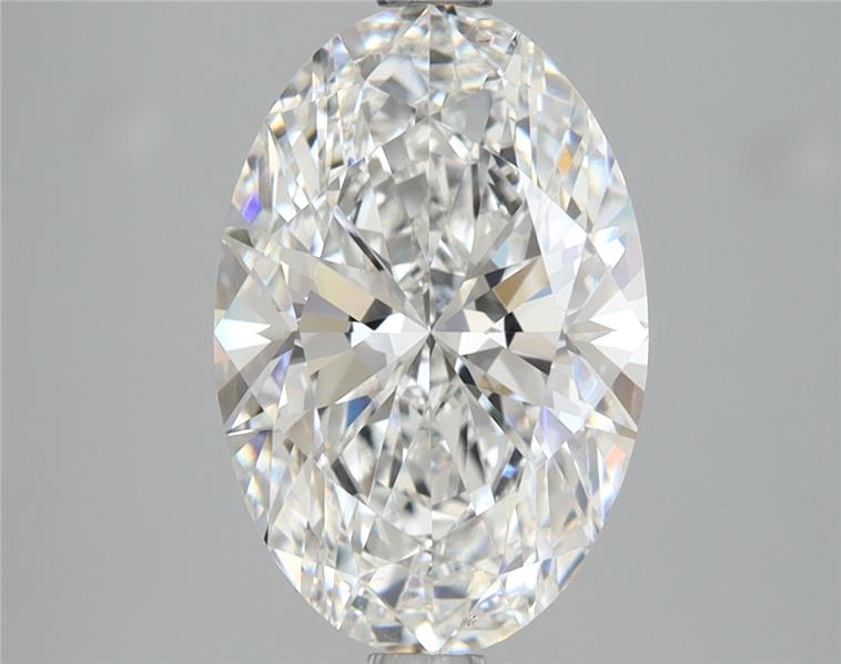5.07 ct. oval Lab Grown Diamond front image