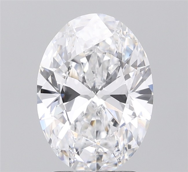 2.04 ct. oval Lab Grown Diamond front image