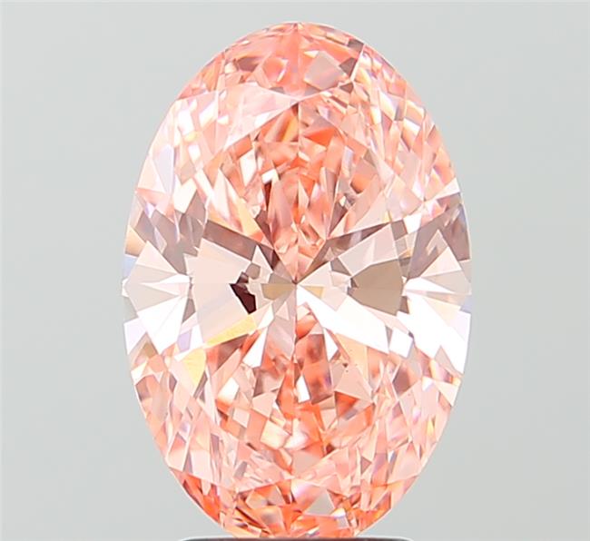 2.96 ct. oval Lab Grown Diamond front image