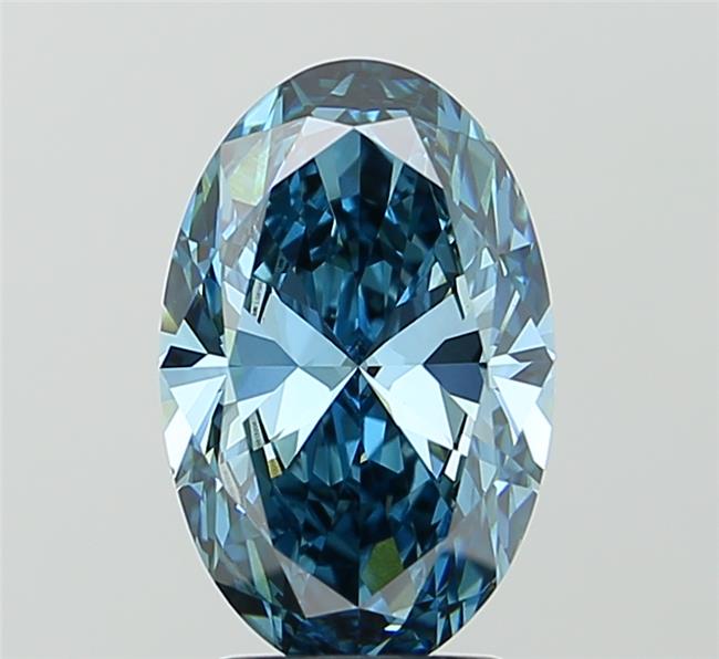 2.33 ct. oval Lab Grown Diamond front image