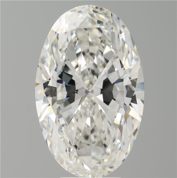 7.06 ct. oval Lab Grown Diamond front image