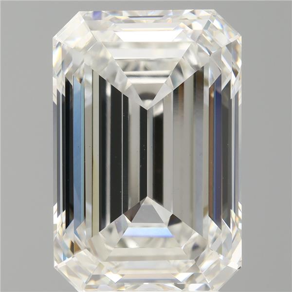 5.10 ct. emerald Lab Grown Diamond front image