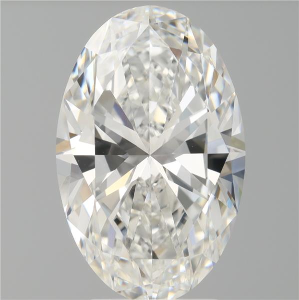 4.10 ct. oval Lab Grown Diamond front image