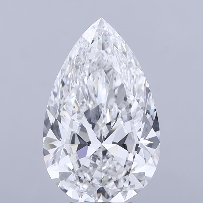 6.27 ct. pear Lab Grown Diamond front image