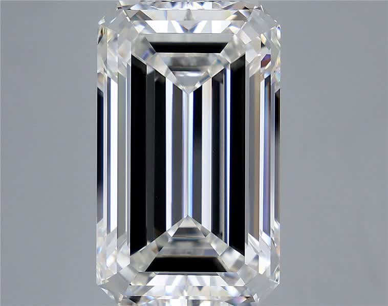 10.54 ct. emerald Lab Grown Diamond front image