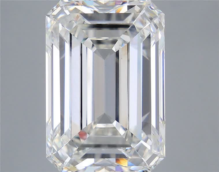 9.07 ct. emerald Lab Grown Diamond front image