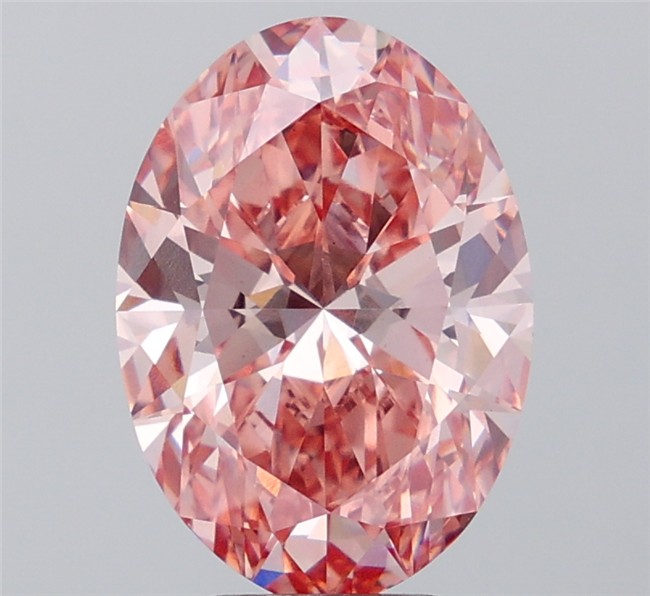 4.99 ct. oval Lab Grown Diamond front image