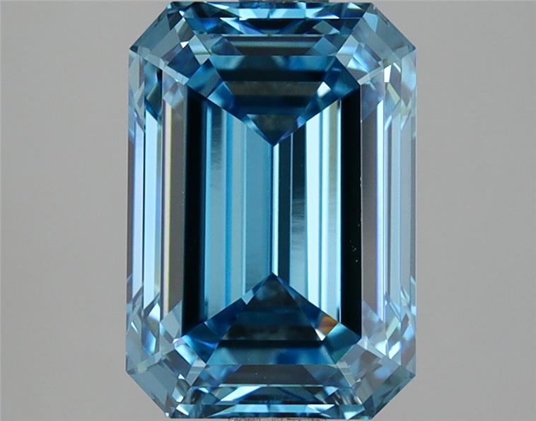 3.10 ct. emerald Lab Grown Diamond front image