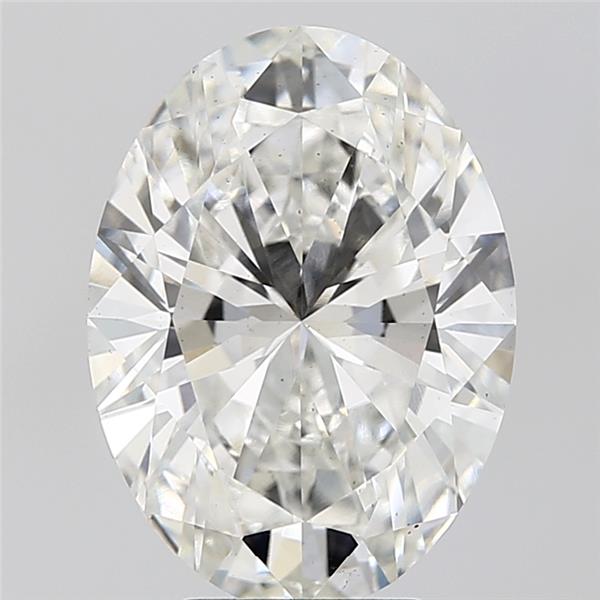 5.01 ct. oval Lab Grown Diamond front image