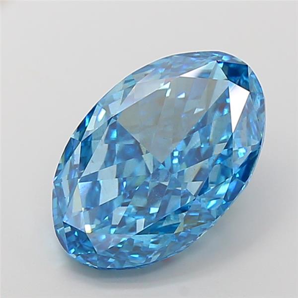 10.33 ct. oval Lab Grown Diamond front image