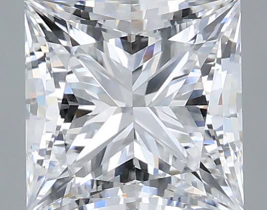 1.36 ct. princess Lab Grown Diamond front image