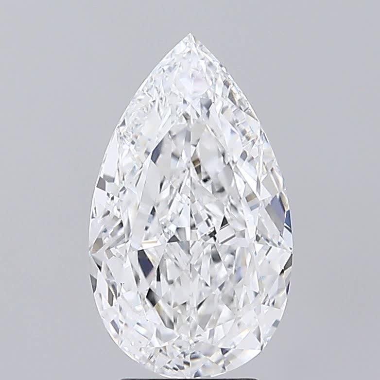4.01 ct. pear Lab Grown Diamond front image