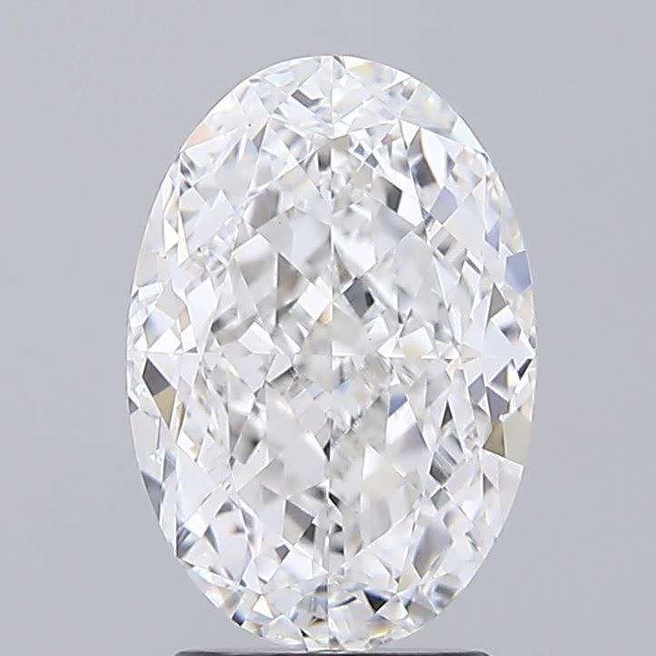 3.69 ct. oval Lab Grown Diamond front image
