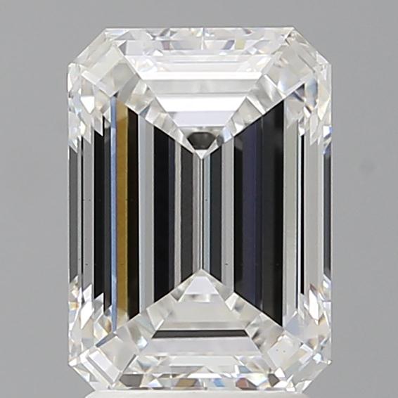2.60 ct. emerald Lab Grown Diamond front image