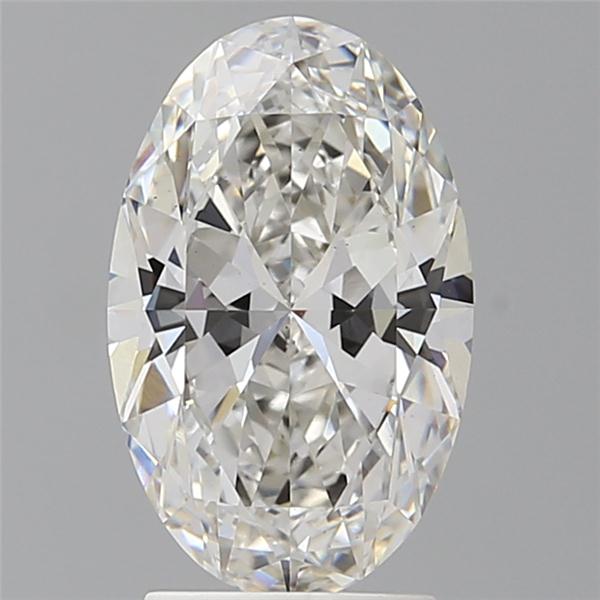 2.59 ct. oval Lab Grown Diamond front image