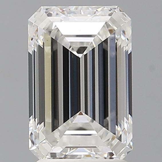 2.60 ct. emerald Lab Grown Diamond front image