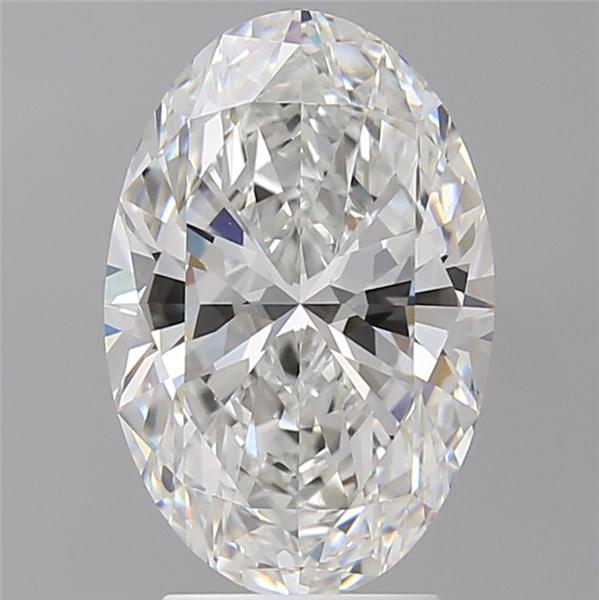 3.55 ct. oval Lab Grown Diamond front image