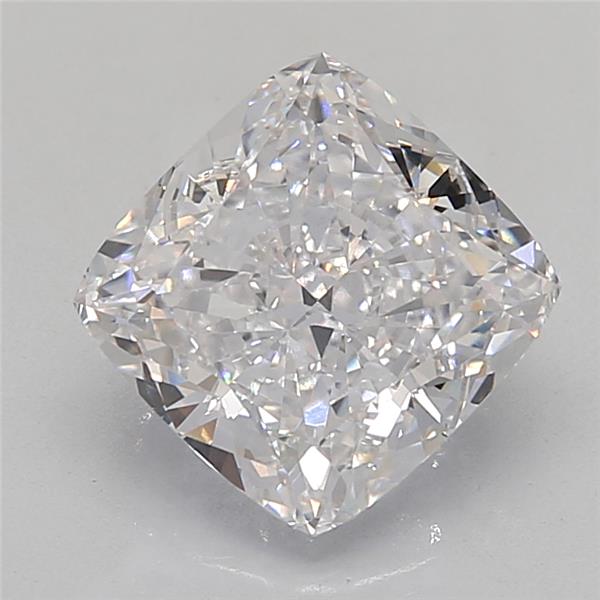 7.03 ct. cushion Lab Grown Diamond front image