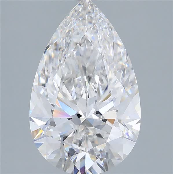 4.02 ct. pear Lab Grown Diamond front image
