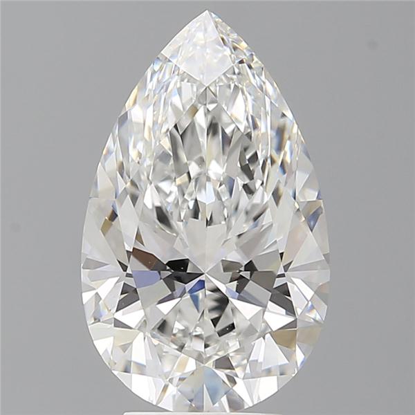 4.59 ct. pear Lab Grown Diamond front image